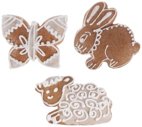 Формички за бисквитки с великденска тематика в комплект от 3 броя - Orion