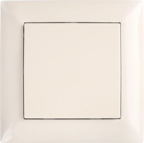 Единичен Ключ с Рамка OSTE JNH006-W BEIGE