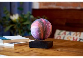 Черна светлинна декорация за контакт ø 12 cm Galaxy – Gingko