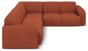 Оранжев ъглов диван (променлив/L форма) Molino – Micadoni Home
