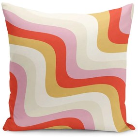 Калъфка за възглавница 43x43 cm Creamy Raspberry Swirl – Mila Home