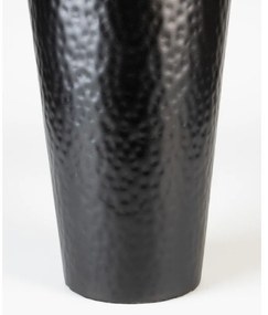 Черна стоманена висока ваза (височина 49 cm) Dunja – White Label