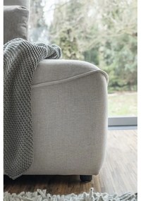 Кремав ъглов разтегателен диван (U-образен) Homely Tommy - Miuform