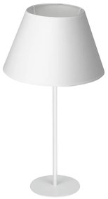 Настолна лампа ARDEN 1xE27/60W/230V Ø 30 см бял