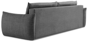 Тъмносив разтегателен диван 230 cm Leila – Makamii