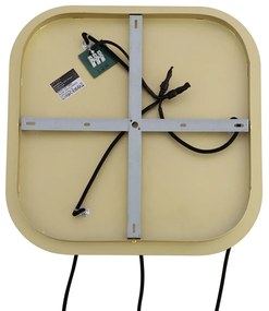 Хотелски шик висяща лампа месинг с кехлибарено стъкло 3 светлини - Gus