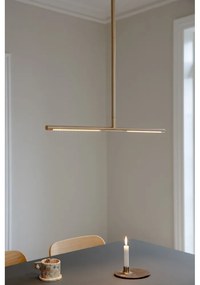 LED осветително тяло за таван в златист цвят 74x17 cm Omni – UMAGE