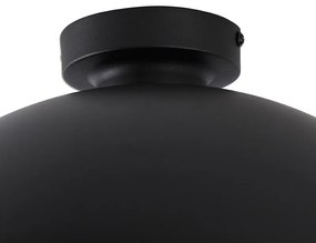 Таванна лампа черна със злато 42 см регулируема - Magnax