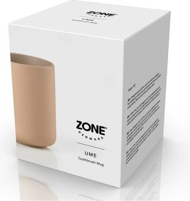 Бежова глинена чаша за четки за зъби Ume – Zone