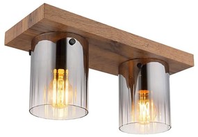 Globo 15915-2 - Таванно осветително тяло UNDERWOOD 2xE27/40W/230V 16x41 см