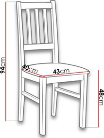 Стол Bossi IV - sonoma - ladi