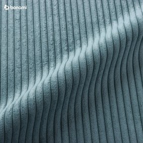 Тюркоазено велурено игрище от пяна 100x35x40 cm Montessori – Meowbaby