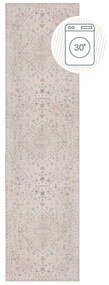 Кремава пътека подходяща за пране 60x230 cm Teo Traditional – Flair Rugs