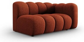 Модулен диван в тухлен цвят (десен ъгъл) Lupine – Micadoni Home
