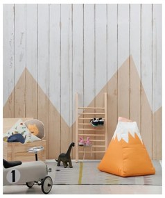 Детска седалка в жълто и бежово Mountain - Little Nice Things