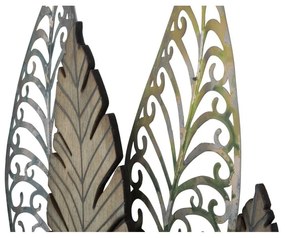 Декорация за стена с мотив от листа на кактус, височина 87 cm Foglie - Mauro Ferretti