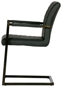 Черен трапезен стол Bas - WOOOD