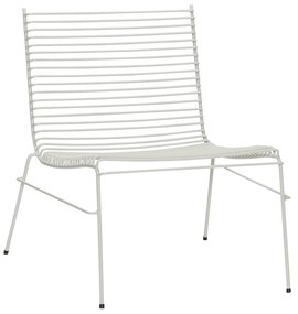 Бяло метално градинско кресло String – Hübsch