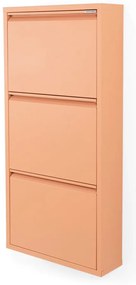 Метална накланяща се стойка за обувки в цвят сьомга 50x103x15 cm Billy – Spinder Design