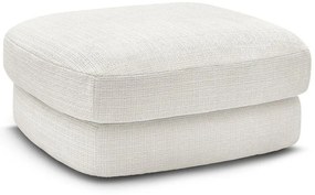 Бяла шенилова табуретка Leonore – Bobochic Paris