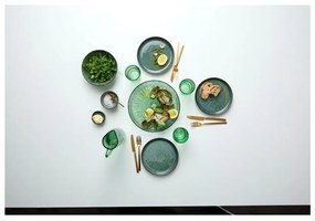 Зелена стъклена чиния за сервиране ø 30 cm Kusintha - Bitz