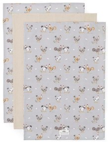 Памучни кърпи за съдове в комплект от 3 бр. 45x65 cm Hen House – Cooksmart ®