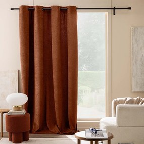 Теракотено перде от букле 140x260 cm Winona – douceur d'intérieur