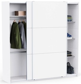 Плъзгащ гардероб Alcazaba 220 - Бял