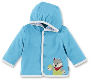 Sterntaler - Памучно бебешко палтенце с UV защита - Вълк