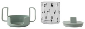 Зелена детска чаша Grow With Your Cup Grow with Your Cup - Design Letters