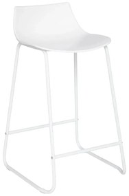 Бар стол atmosphera Otac, Ефект кожа - Бял