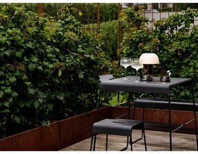 Черна метална трапезна маса 58x75 cm A-Café – Zone