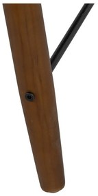 Черна метална масичка за кафе 60x109,5 cm Oslo – Ixia