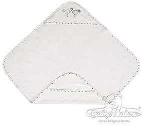 Хавлия с качулка Baby Matex Maxi Plus Birds 0216 02, Екрю