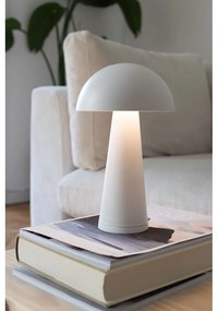 Бяла LED настолна лампа (височина 26,5 см) Fungi - Markslöjd