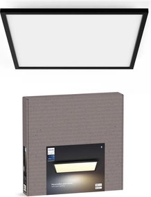 Philips - LED димируемо таванно осветително тяло Hue AURELLE LED/39W/230V 60x60 cm черно