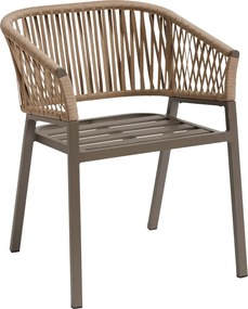 Градински стол Hesperide Oriengo - Слонова кост