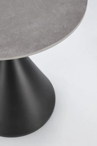 Кръгла странична масичка с плот от имитация на мрамор ø 50 cm Joona – Bizzotto