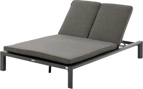 Двоен алуминиев шезлонг Hesperide Evasion - Глина