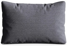 Тъмносива възглавница за диван от прежда с примки от букле Kemi – Cosmopolitan Design