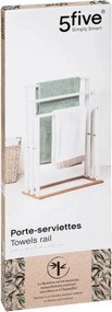 Поставка за кърпи 5five Natureo - Бял