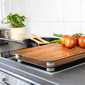 Комплект от 2 стъклени капака за печка , 52 x 30 cm Lunch - Wenko