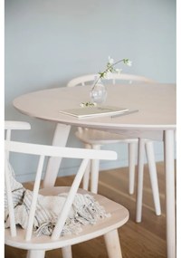 Кръгла маса за хранене с плот от дъб 115x115 cm Yumi - Rowico