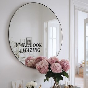 Стикер за огледало S45 – Y’all look amazing 93x29