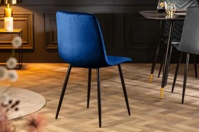 Кухненски стол Lina-Син (4) парчета