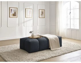 Тъмносиня табуретка от прежда с примки от букле Everest – Bobochic Paris