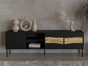 ТВ шкаф Inserto 190 3D1W-Черно