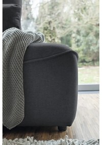 Тъмносив ъглов разтегателен диван (променлив) Homely Tommy - Miuform