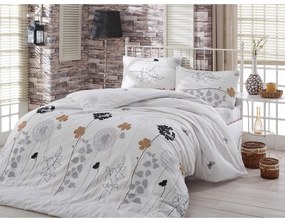 Бяло двойно удължено спално бельо 240x220 cm Atlantis – Mijolnir