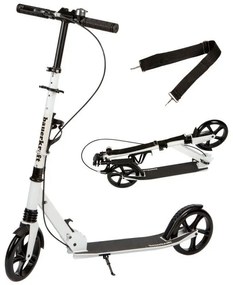 Сгъваем алуминиев скутер 95-105 см - повече цветове Бял